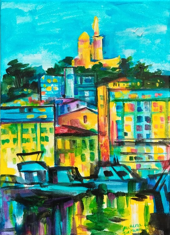 LUMIÈRES DU SOIR. MARSEILLE Marina DeMaris