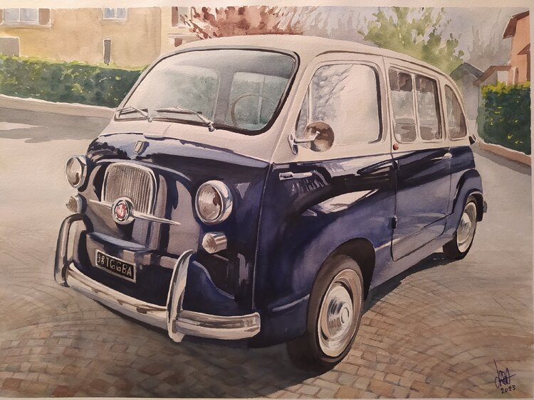 Fiat 600 Multipla Luca De Ambroggio