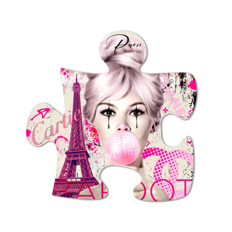 Tableau Puzzle Bardot Gilles Dunoyer
