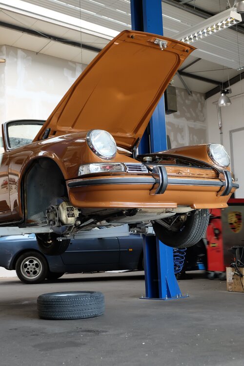 Porsche Werkstatt Stillleben Nils Hagedorn