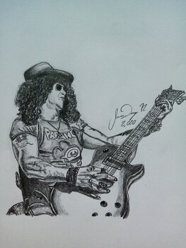 Slash - GunsN'Roses Diego Pivaral