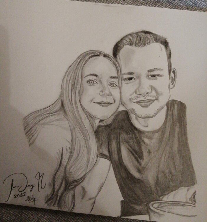 The first picture together Diego Pivaral