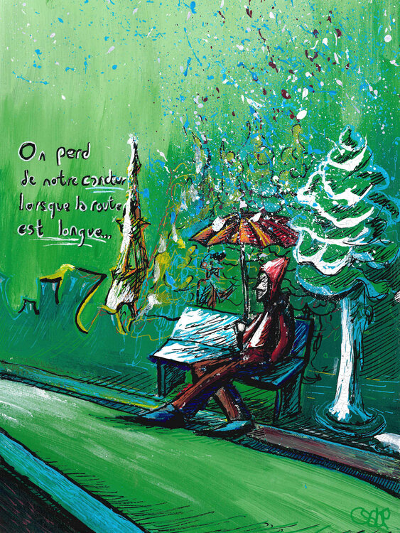La candeur face à l'impatience Oscar Latargez