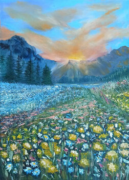 Mountain Sunrise Maria Galan