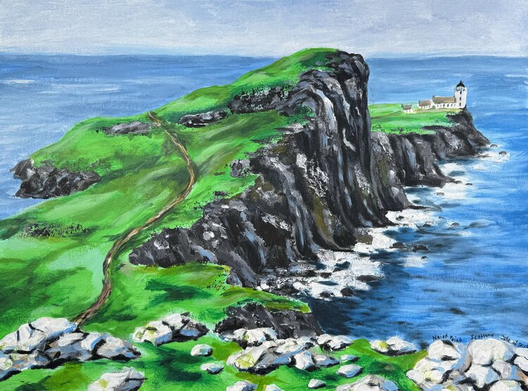 Nest Point in Schottland Eva Seltmann-Reinig