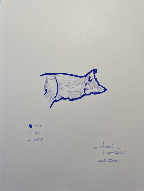 « LOUP ROUGE » Clément Corman