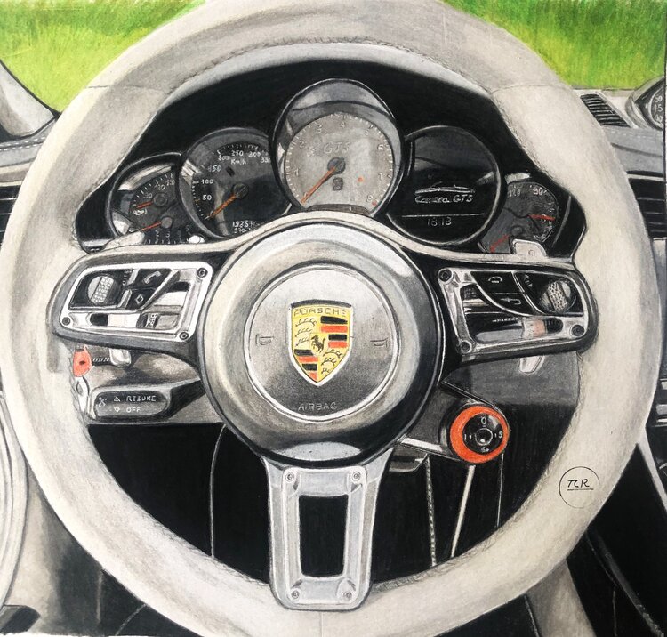 Au volant d'une Porsche 911 Carrera GTS Pierre Bayet