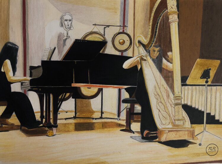 Harpe et piano Pierre Bayet