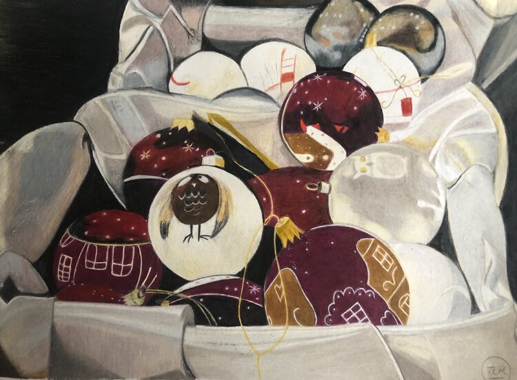 Boules de Noël Pierre Bayet