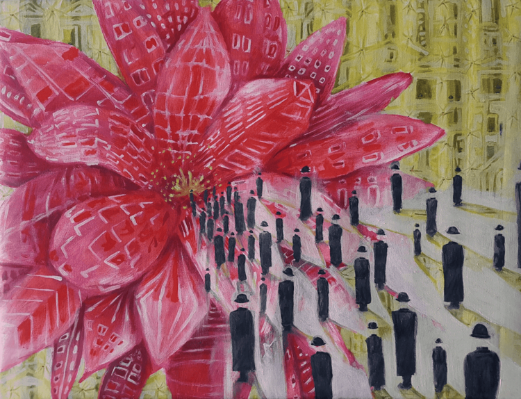 A la ciudad. (Flor de cactus) CATALINA CORTES