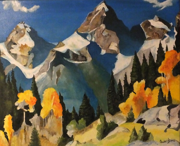 la montagne André Blanc
