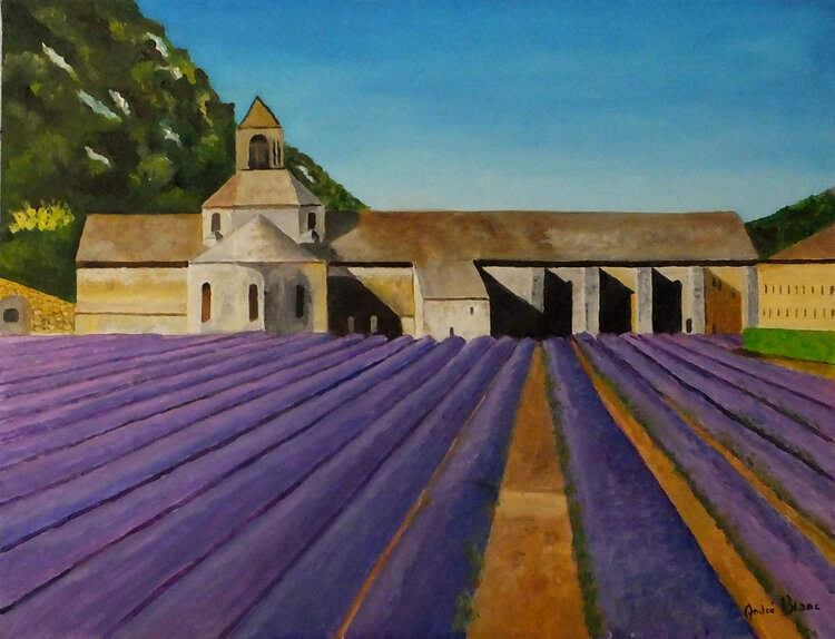 L'abbaye de notre Dame de sénanque André Blanc