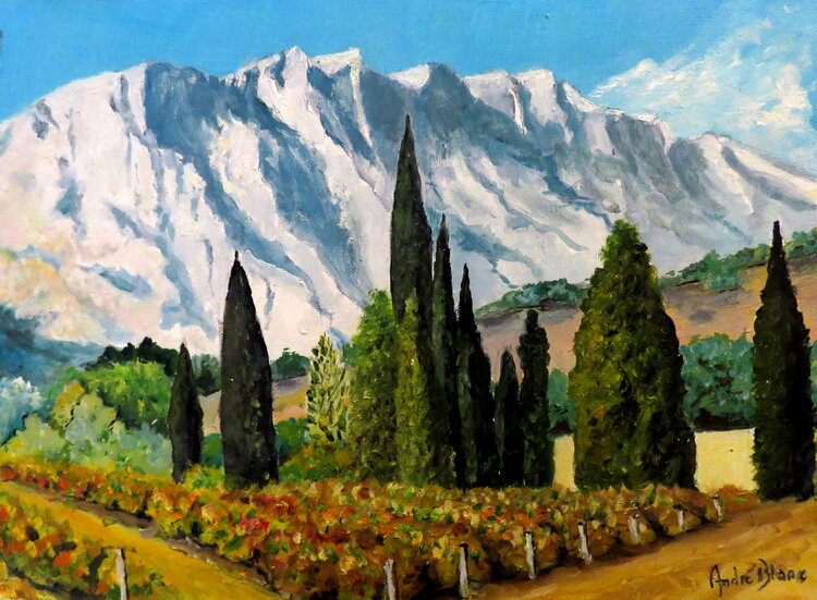 La Ste Victoire André Blanc