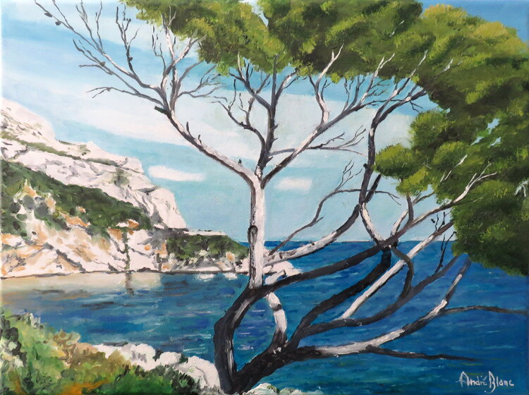 Calanque Podestat André Blanc