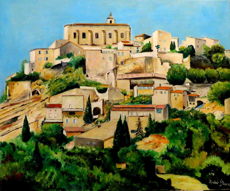 Gordes André Blanc