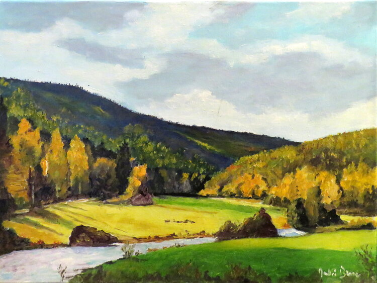 L'allier rivière André Blanc