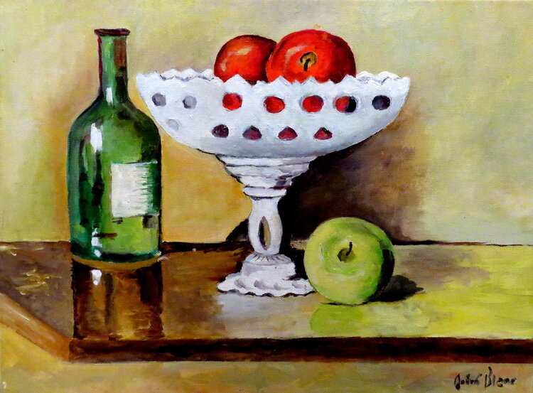 Coupelle de fruits André Blanc