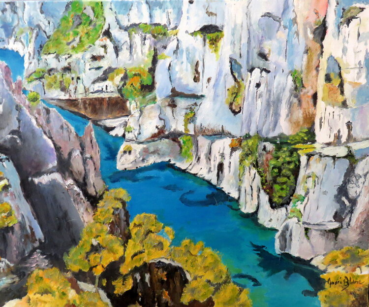 Calanque d'En Vau André Blanc
