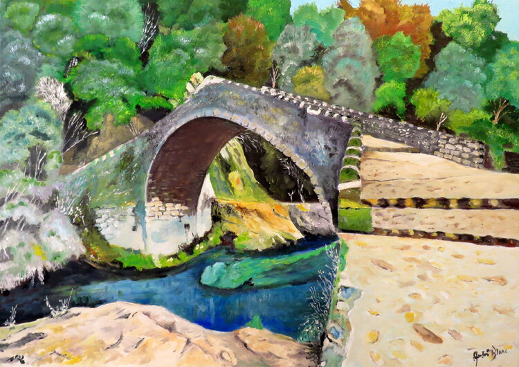 Pont des  Tuves André Blanc