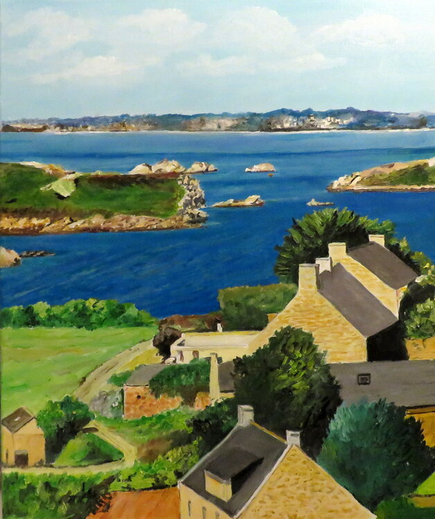 L'ile de Brehat Bretagne André Blanc