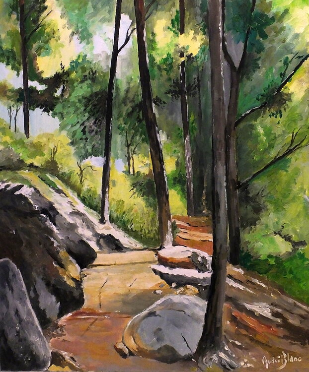 Foret de Lente André Blanc