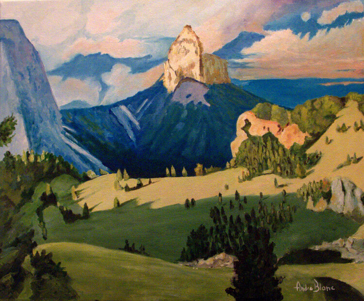 la beauté des Pyrénées André Blanc