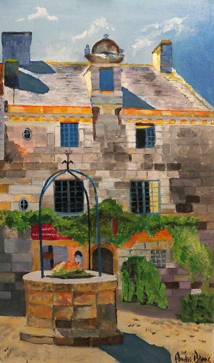 Village de Locronan André Blanc