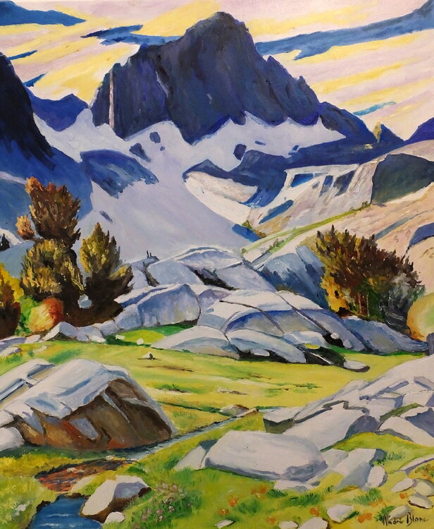 Montagnes en Savoie André Blanc