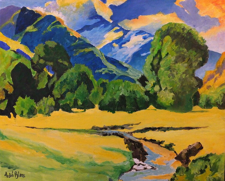 La montagne André Blanc