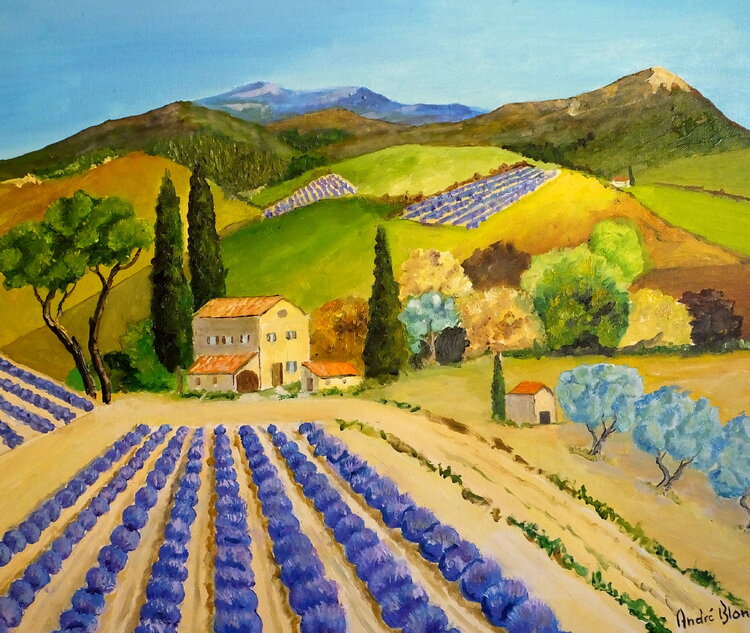 la Provence André Blanc