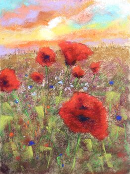 Lyrical Poppy Fields Viktorija Maciuleviciute