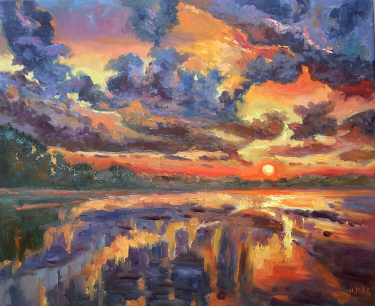 Beautiful Sunset Sky Viktorija Maciuleviciute