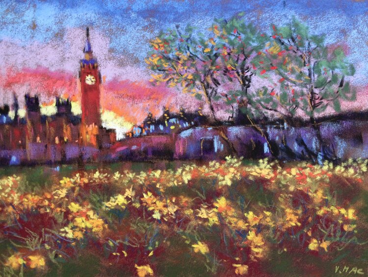 London at Sunset Viktorija Maciuleviciute