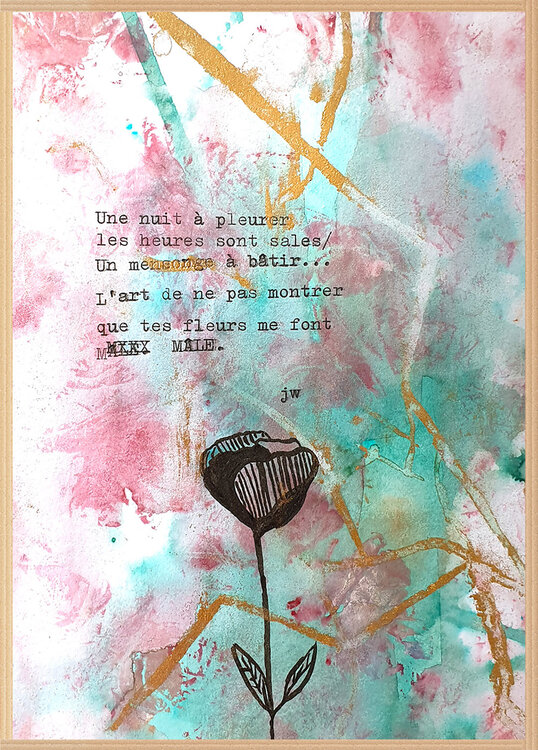 Tes fleurs me font mâle JULIEN WEBER