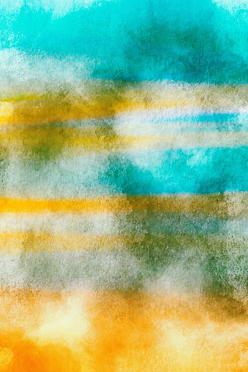MurMurs Jaune et Bleu DOMINIQUE CAHIER