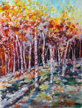 Autumn landscape Kovács Anna Brigitta
