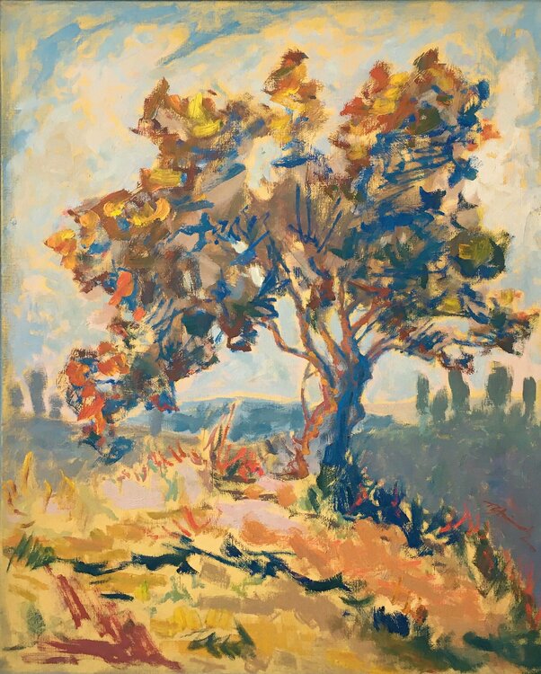 Baum in Landschaft XXII Thomas Steinmetz