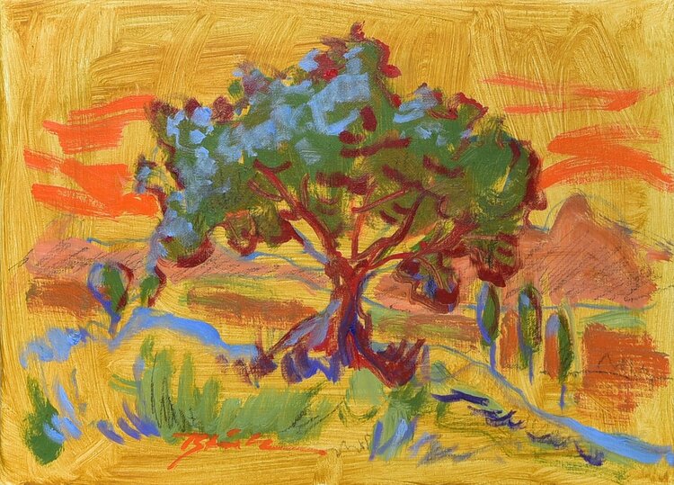 Baum in Landschaft 0921 Thomas Steinmetz
