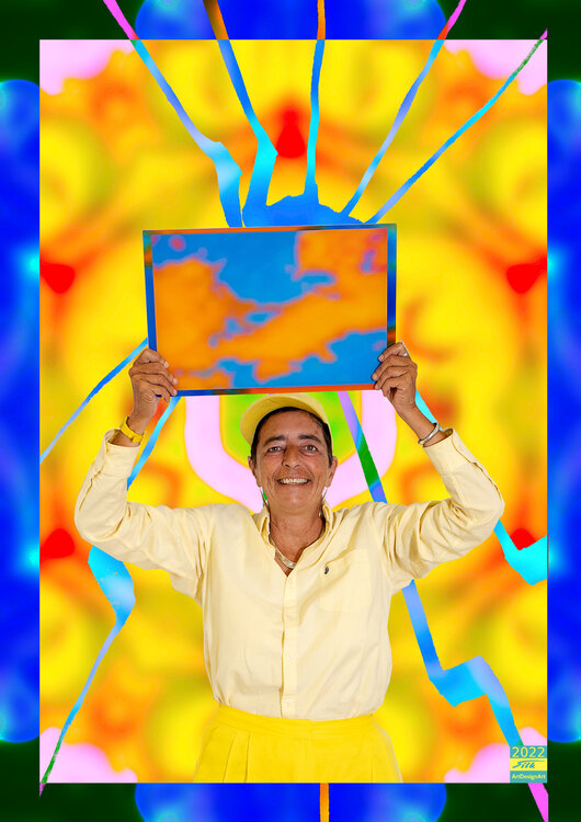 Supra object emitting Nr. 1671 Silke Wolff