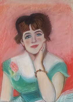 La rêverie (D'après Renoir) Marit Refsnes