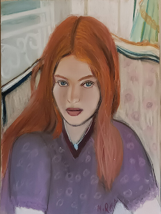 Autumnn girl Marit Refsnes