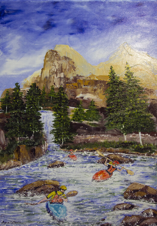 Kayak e rapide Mario Cattaneo