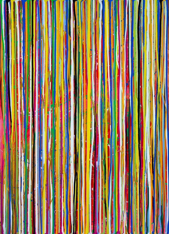 Zebra I (rot) Carola Vahldiek