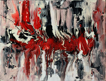 Abstract painting. V. Schagen