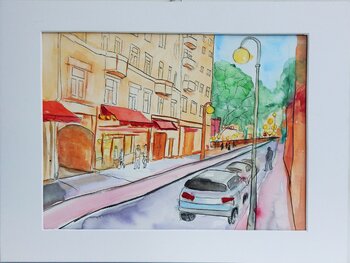 City street. V. Schagen