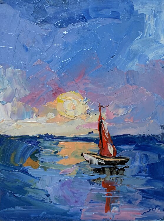 Sail Boat V. Schagen