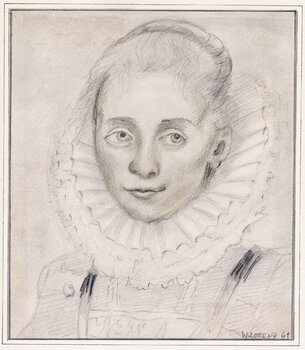 Skizze/Handzeichnung  nach Vorlage  von P.P.Rubens Wolfgang Lorenz