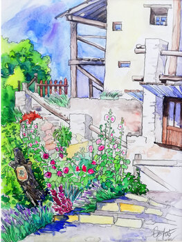 Dorf in den Bergen 2 Ewa Jablonski