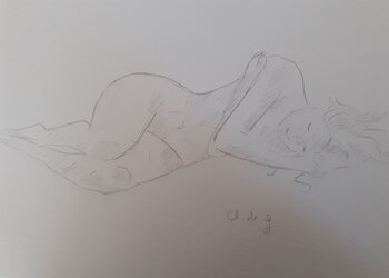 Modèle vivant Clotilde De Gonneville