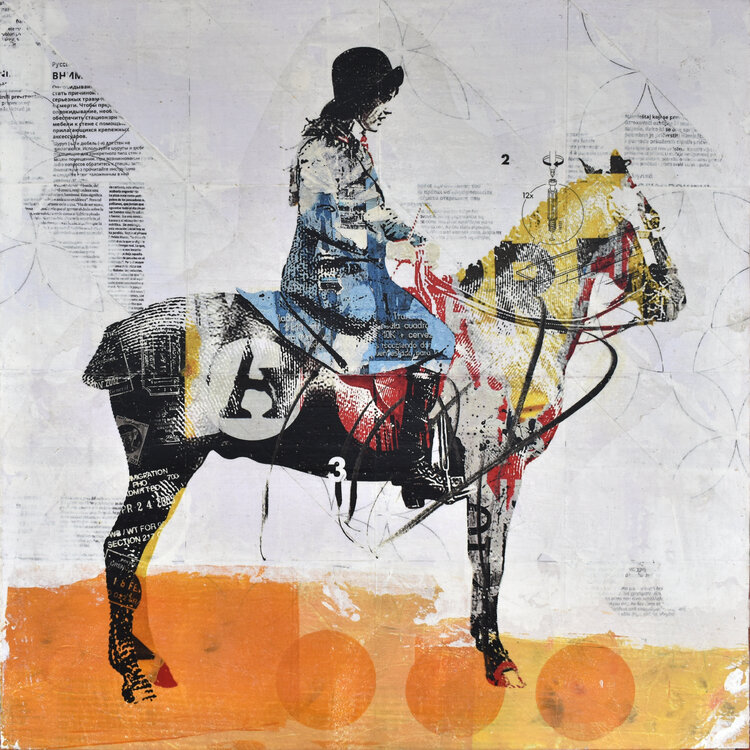 Girl and horse Manel Villalonga